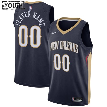 Maillot Basket New Orleans Pelicans Personnalisé 2020-21 Nike Icon Edition Swingman - Enfant